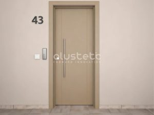 Puerta Entrada de Aluminio modelo Praga