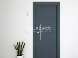 Puerta Entrada de Aluminio modelo Berlín