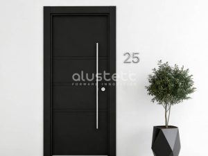 Puerta Entrada de Aluminio modelo Roma