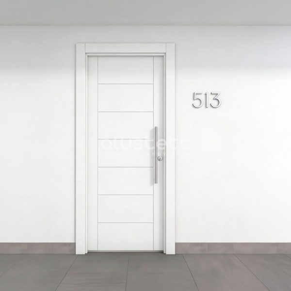 Puerta Entrada de Aluminio modelo Atenas