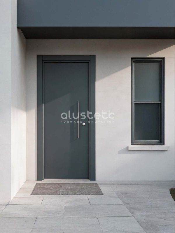 Puerta de entrada de aluminio modelo Berlín