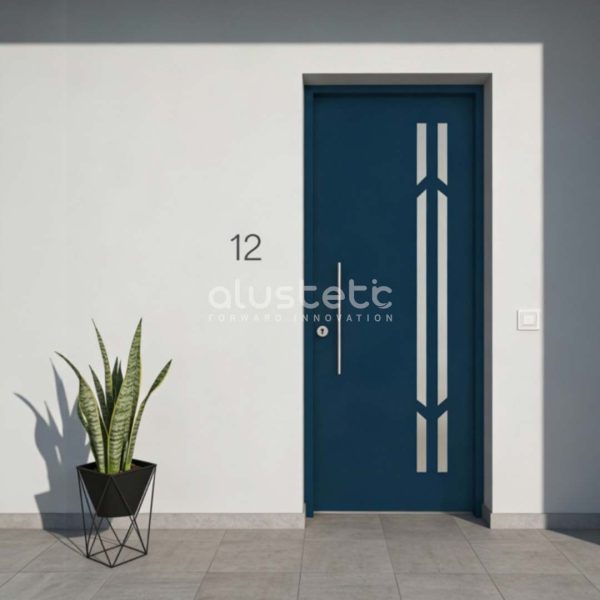 Puerta Entrada de Aluminio modelo Bruselas