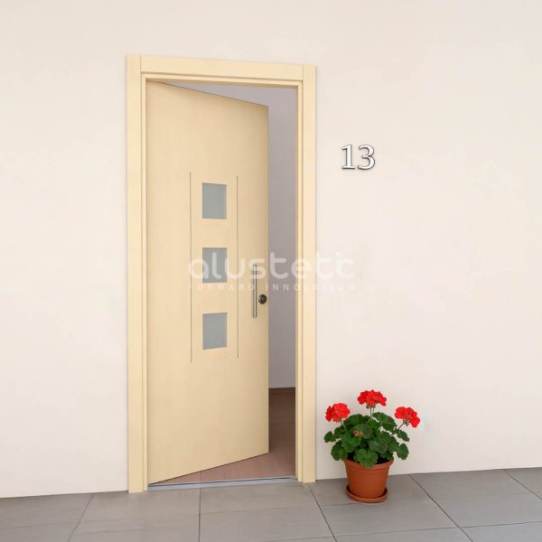 Puerta Entrada de Aluminio modelo Estocolmo