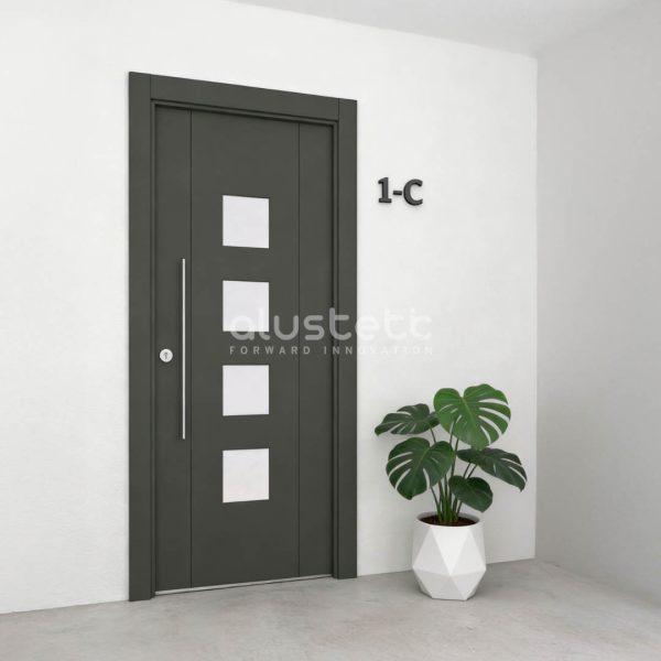 Puerta Entrada de Aluminio modelo Helsinki
