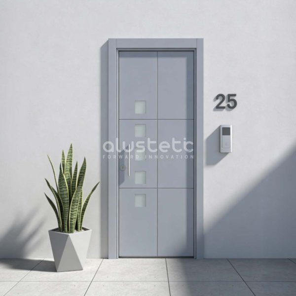 Puerta Entrada de Aluminio modelo Budapest