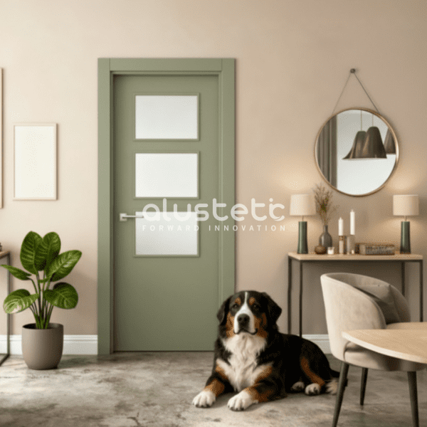 Puerta Interior de Aluminio modelo Huelva
