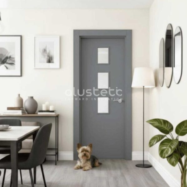 Puerta Interior de Aluminio modelo Cádiz