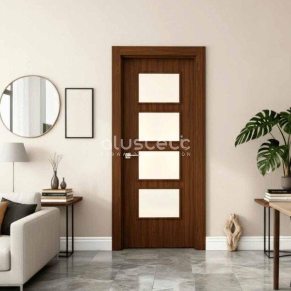 Puerta Interior de Aluminio modelo Lleida