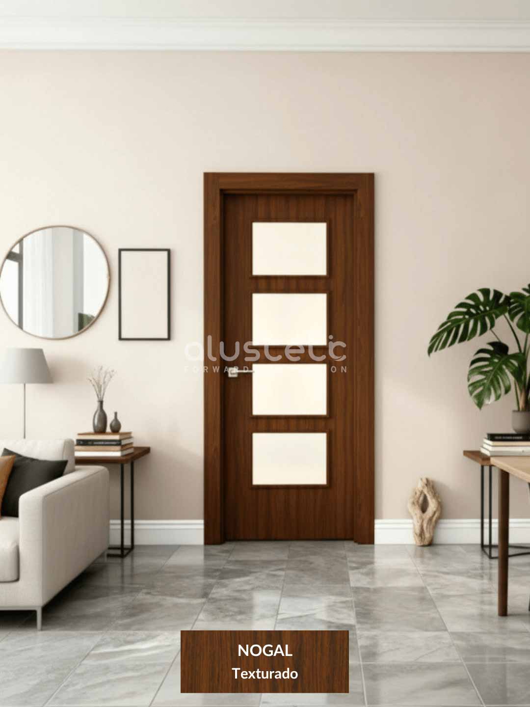 Renders portes - 100 4VA Nogal