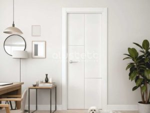Puerta Interior de Aluminio modelo Bilbao