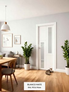 Puerta Interior de Aluminio modelo Donostia