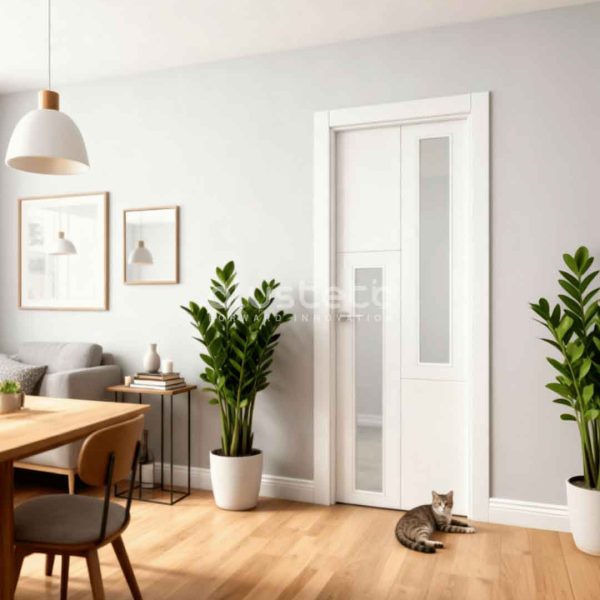 Puerta Interior de Aluminio modelo Donostia