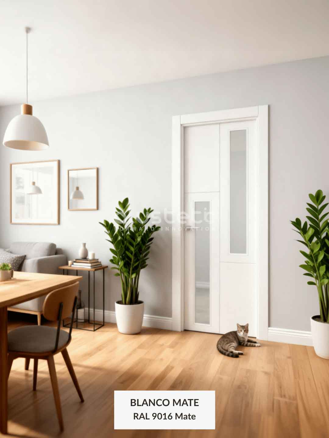 Renders portes - 200 2FH1FV_V Blanco mate