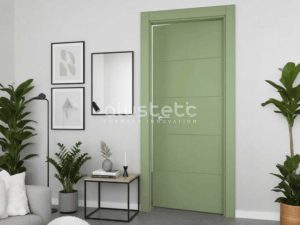Puerta Interior de Aluminio modelo Cuenca