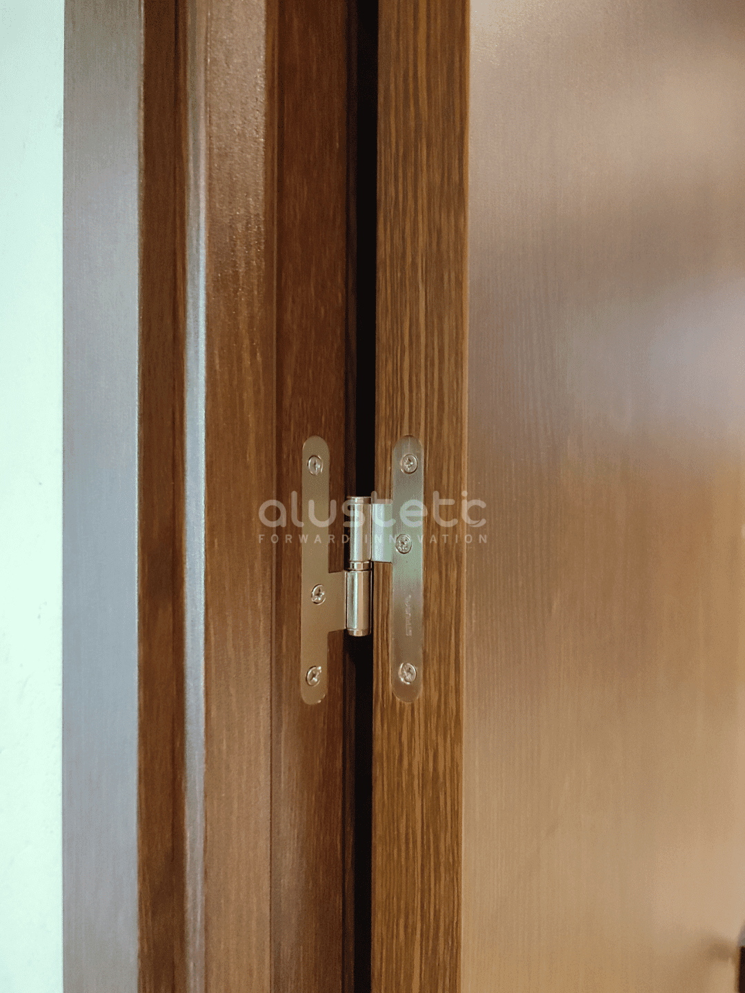 Puerta de interior de aluminio para vivienda