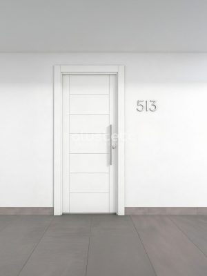 Puerta Entrada de Aluminio modelo Atenas