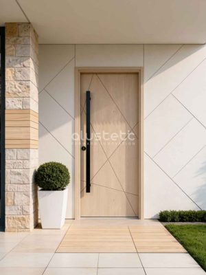 Puerta Entrada de Aluminio modelo Monaco